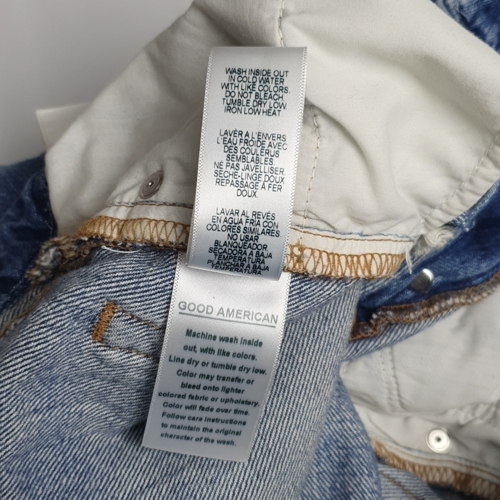 Good American Good Cuts High Waist Boyfriend Jeans - Picture 8 of 12